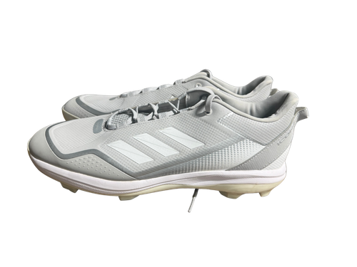 Vist Large View of Product Image Which is Used Adidas FZ1560 BB/SB Cleats White Senior 15