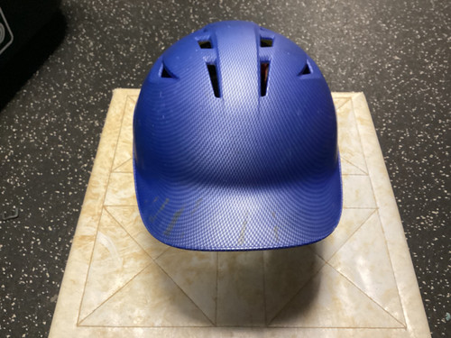 Vist Large View of Product Image Which is Used Under Armour Batting Helmet No Mask Navy Blue XS