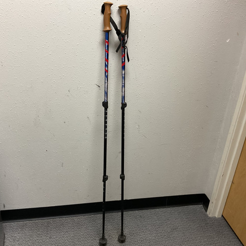 Vist Large View of Product Image Which is Used Black Diamond ACCESS Trekking Poles Navy Blue
