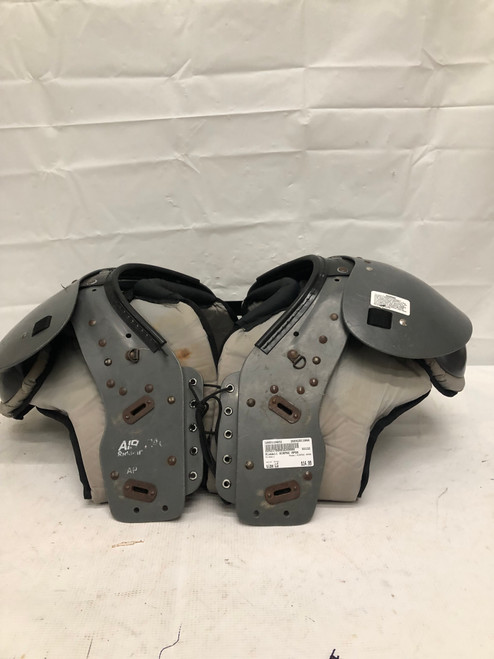 Vist Large View of Product Image Which is Used Riddell AIRPAC AP68 FB Shoulder Pads Grey LG