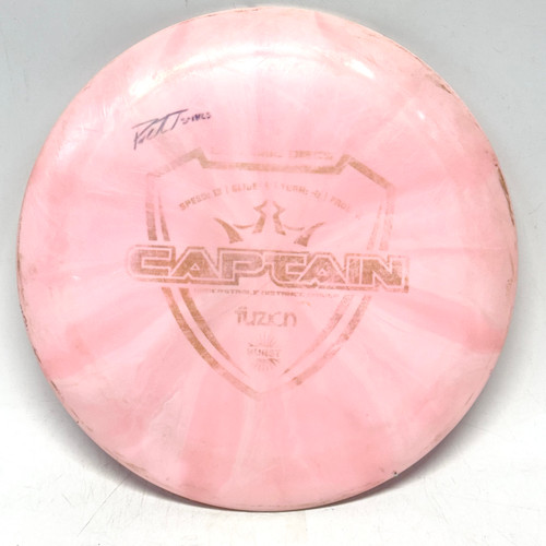 Vist Large View of Product Image Which is Used Dynamic Discs FUZION BURST CAPTAIN Disc Golf Driver Pink 176g