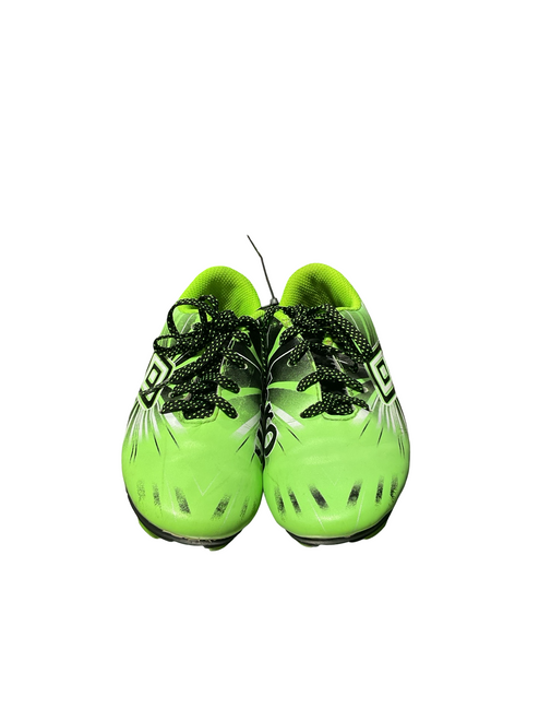 Vist Large View of Product Image Which is Used Umbro Soccer Cleats Green Youth 12.0