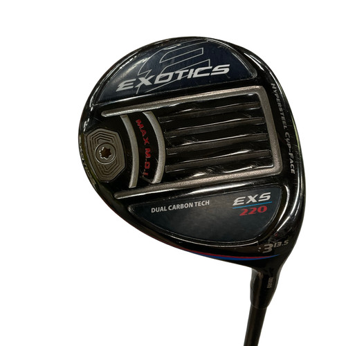 Vist Large View of Product Image Which is Used Tour Edge EXOTICS EX5 220 Mens Fairway Wood RH 3 Wood