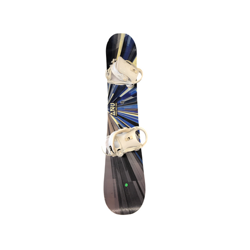 Vist Large View of Product Image Which is Used GNU CARBON CREDIT SERIES Mens Board/Bindings Royal Blue 147 cm