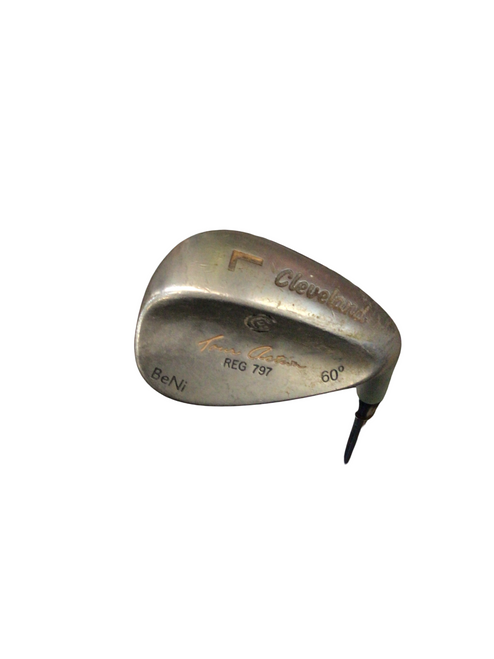 Vist Large View of Product Image Which is Used Cleveland BENI Golf Wedge Mens RH Lob Wedge