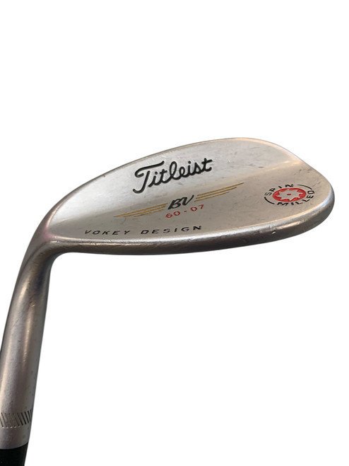 Vist Large View of Product Image Which is Used Titleist VOKEY 60.07 Golf Wedge Mens LH 60 Degree