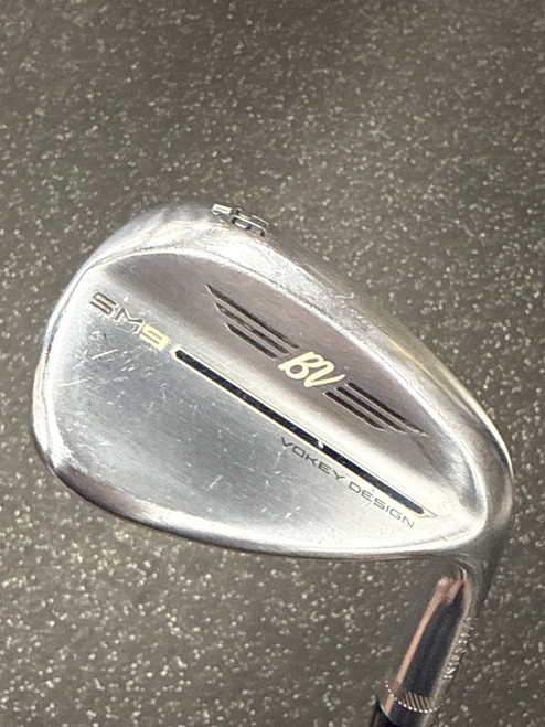 Vist Large View of Product Image Which is Used Titleist SM9 VOKEY Golf Wedge Mens RH 56 Degree