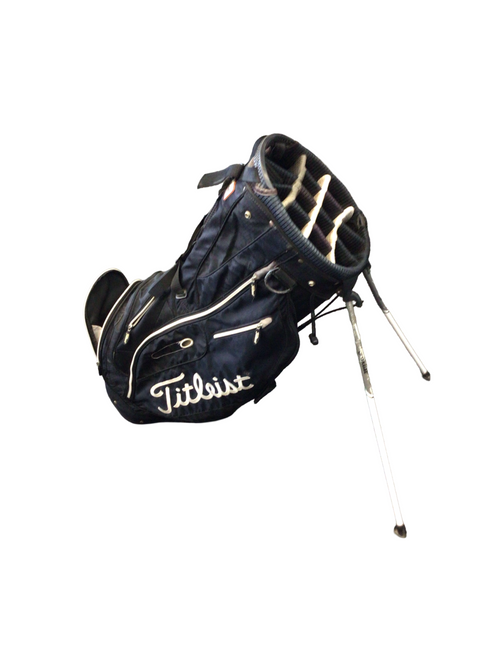 Vist Large View of Product Image Which is Used Titleist BLACK STAND BAG Mens Stand Bag Black