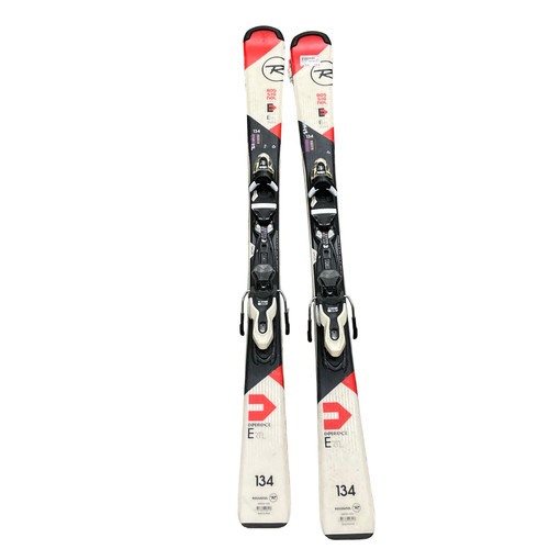 Vist Large View of Product Image Which is Used Rossignol EXPERIENCE RTL Boys DH Ski/Binding Red 134 cm