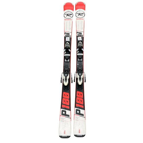 Vist Large View of Product Image Which is Used Rossignol PURSUIT 100 Mens DH Ski/Binding Black 156 cm