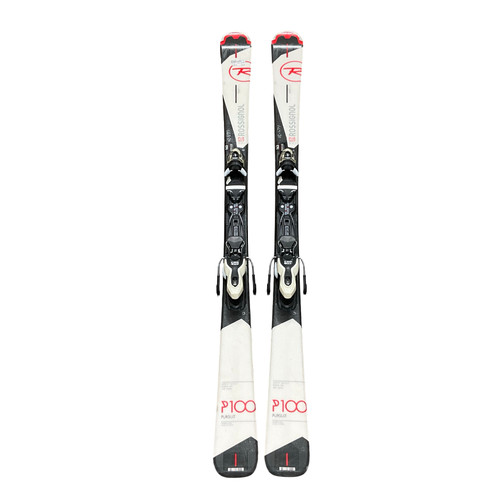 Vist Large View of Product Image Which is Used Rossignol PURSUIT 100 Mens DH Ski/Binding Black 163 cm