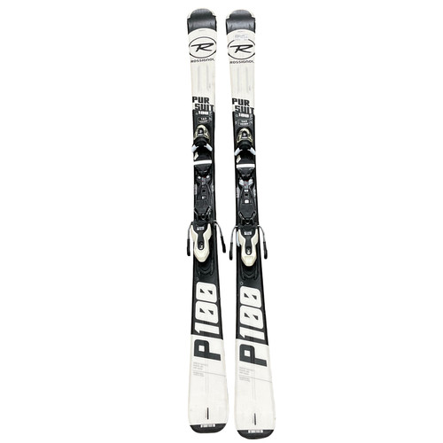 Vist Large View of Product Image Which is Used Rossignol PURSUIT 100 Mens DH Ski/Binding Black 163 cm