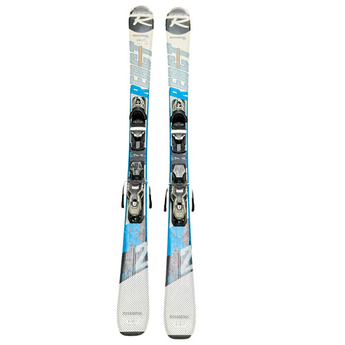 Vist Large View of Product Image Which is Used Rossignol REACT 2 CARBON Mens DH Ski/Binding Royal Blue 146 cm
