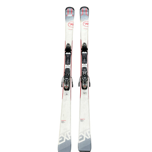 Vist Large View of Product Image Which is Used Rossignol EXP 78 Mens DH Ski/Binding Red 174 cm