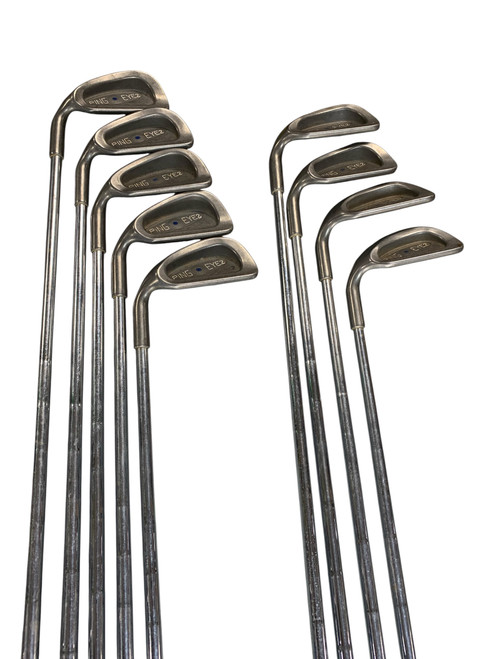 Vist Large View of Product Image Which is Used Ping EYE 2 3-SW BLUE DOT Mens Iron Set RH 3I-SW