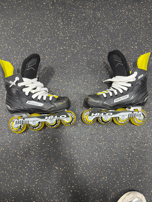 Vist Large View of Product Image Which is Used Bauer Roller Hockey Skates Black Adjustable