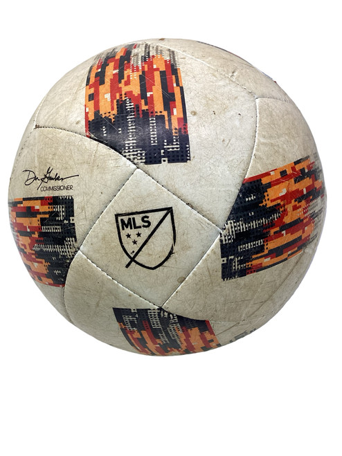 Vist Large View of Product Image Which is Used Adidas MLS All Size Soccer Ball White 4