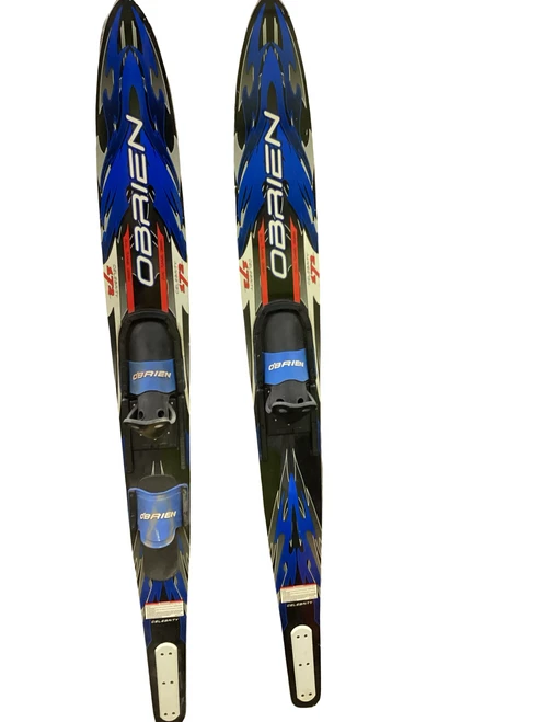 Vist Large View of Product Image Which is Used O'Brien CELEBRITY Pair of Skis Royal Blue 68"