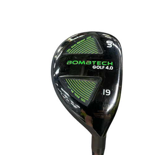 Vist Large View of Product Image Which is Used Bombtech Golf 4.0 Mens Hybrid Club RH 3 Hybrid