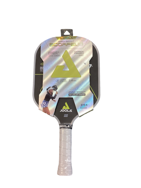 Vist Large View of Product Image Which is Used JOOLA ANNA BRIGHT SCORPEUS Pickleball Racquet Black