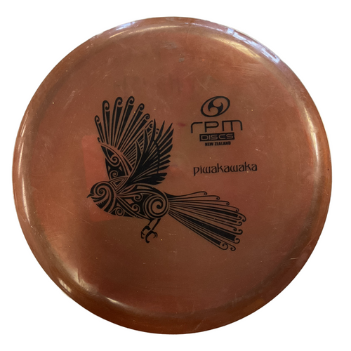 Vist Large View of Product Image Which is Used RPM DISCS KPIWAKAWAKA DRIVER Disc Golf Driver Brown