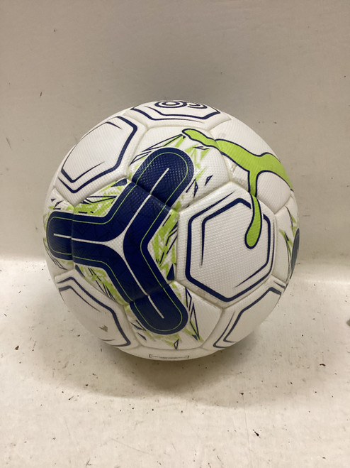 Vist Large View of Product Image Which is Used Puma WAY 1 All Size Soccer Ball White And Royal Blue 5