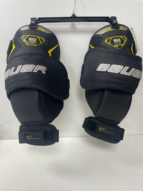 Vist Large View of Product Image Which is Used Bauer SUPREME MAX SORB Goalie Accessory Black Senior