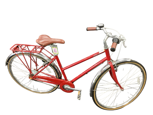 Vist Large View of Product Image Which is Used DOWNTOWN 8 Cruiser Bike Mens Red 43-47cm - 17-18" - MD Frame