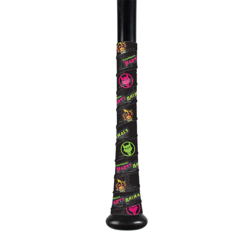 Vist Large View of Product Image Which is Savannah Bananas Party Animal Bat Grip