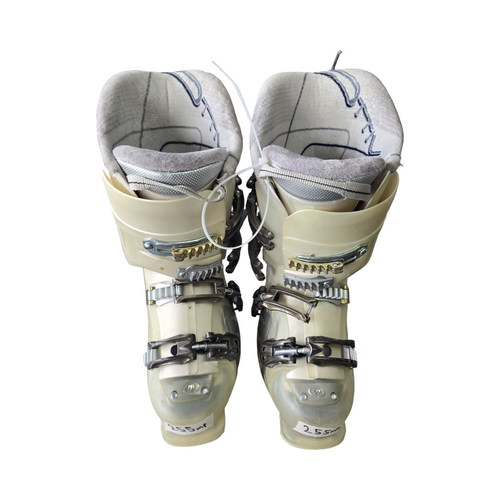Vist Large View of Product Image Which is Used Tecnica VIVA PHOENIX SERIES MAX 10 SKI BOOTS Womens DH Ski Boot Tan 255 MP - M07.5 - W08.5