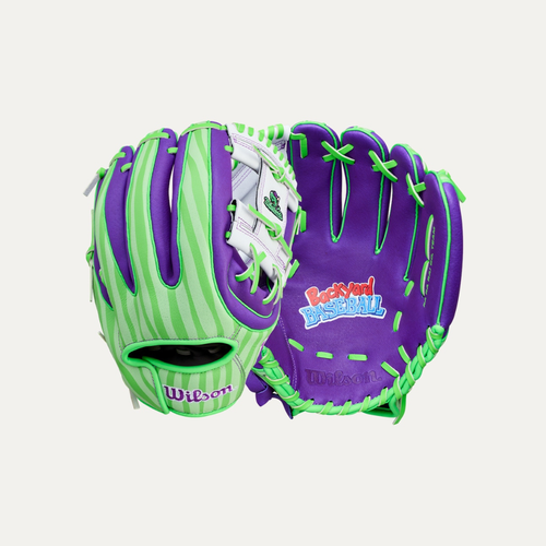 Vist Large View of Product Image Which is 2026 Wilson Backyard Baseball Melonheads A450 11.5-inch Baseball Glove