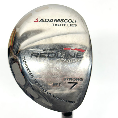 Vist Large View of Product Image Which is Used Adams Golf REDLINE TITANIUM Mens Fairway Wood RH 7 Wood