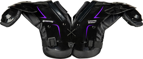 Vist Large View of Product Image Which is New Champro Scorpion FB Shoulder Pad LG