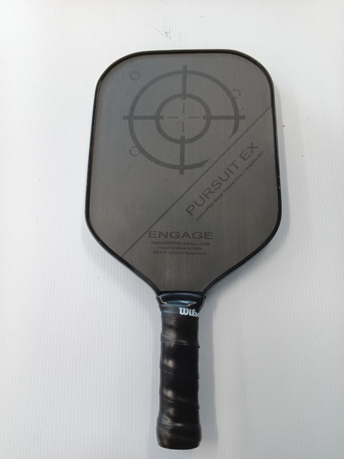 Vist Large View of Product Image Which is Used ENGAGE PURSUIT EX Pickleball Racquet Black