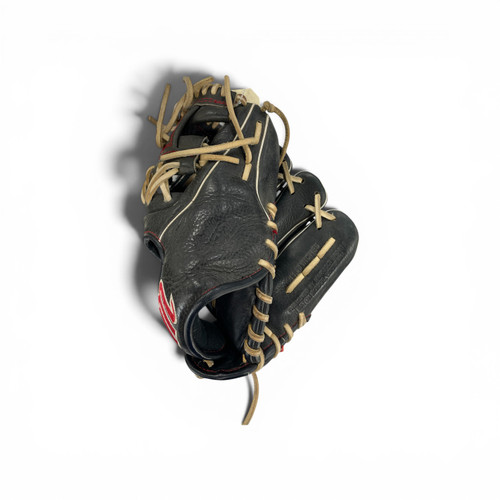 Vist Large View of Product Image Which is Used Marucci AC41A2 BB/SB Glove RH Throw Black 11"