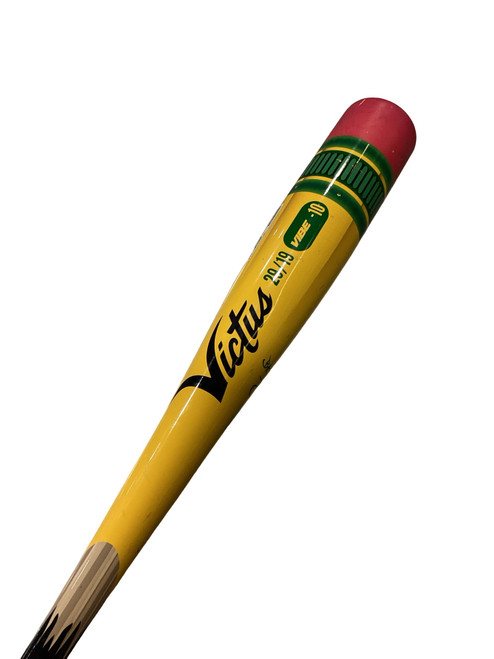 Vist Large View of Product Image Which is Used Victus VIBE PENCIL BAT BB/SB USA 2 5/8 Bat 29"