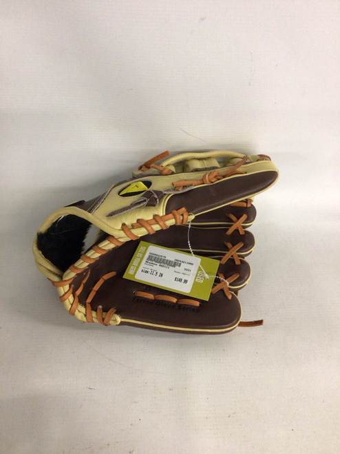 Vist Large View of Product Image Which is Used Akadema ASD111 BB/SB Glove RH Throw Brown 11 1/2"