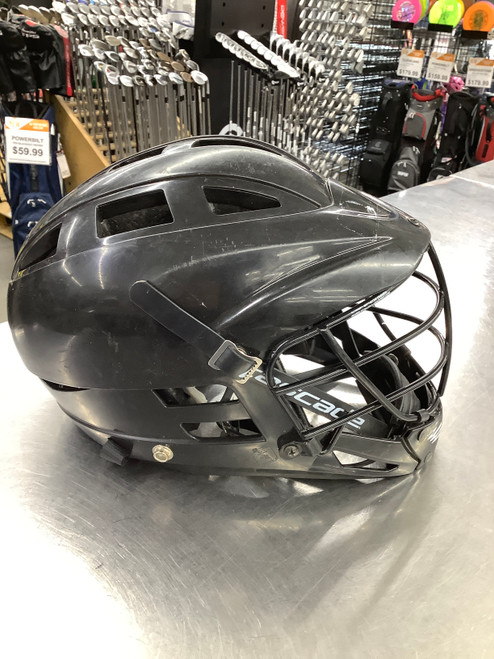 Vist Large View of Product Image Which is Used Cascade CS Lacrosse Helmet Black One Size