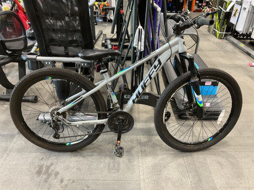 Vist Large View of Product Image Which is Used Huffy SCOUT Mountain Bike Mens Black 43-47cm - 17-18" - MD Frame