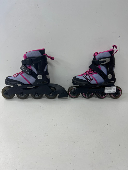 Vist Large View of Product Image Which is Used K2 MARLEE ADJ SZ 11-2 Junior Rec Fitness Skates Pink Adjustable