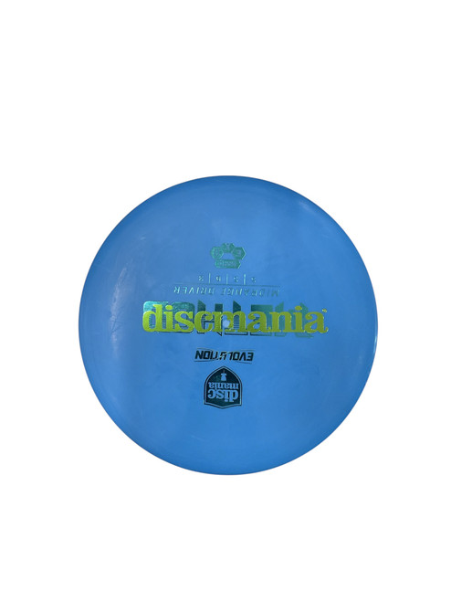 Vist Large View of Product Image Which is Used Discmania EVOLUTION METHOD Disc Golf Mid Range Royal Blue