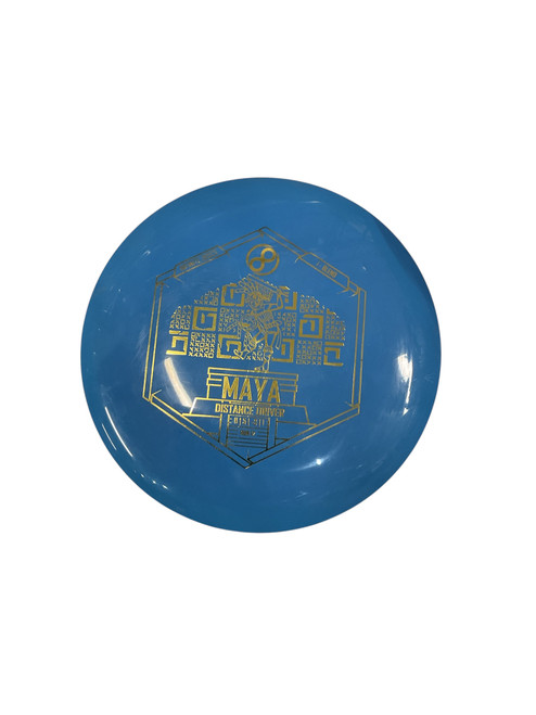 Vist Large View of Product Image Which is Used Innova MAYA Disc Golf Driver Carolina Blue