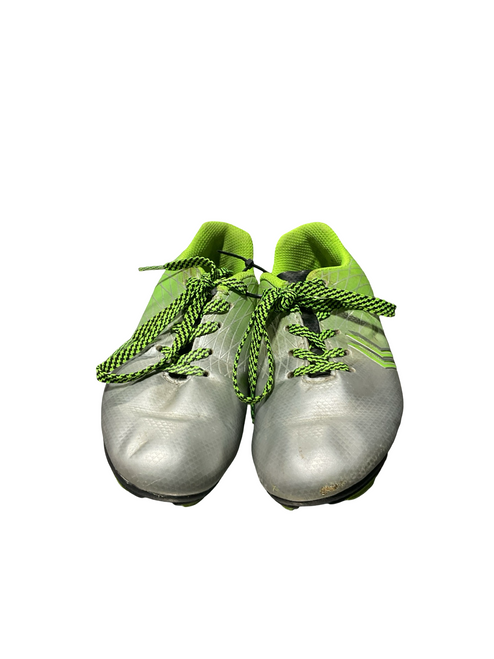 Vist Large View of Product Image Which is Used Brava Soccer Cleats Green Youth 13.0