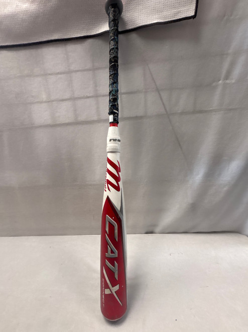 Vist Large View of Product Image Which is Used Marucci CAT X CONNECT BB/SB USSSA 2 3/4 Bat 31"