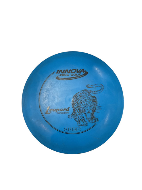 Vist Large View of Product Image Which is Used Innova LEOPARD Disc Golf Driver Royal Blue