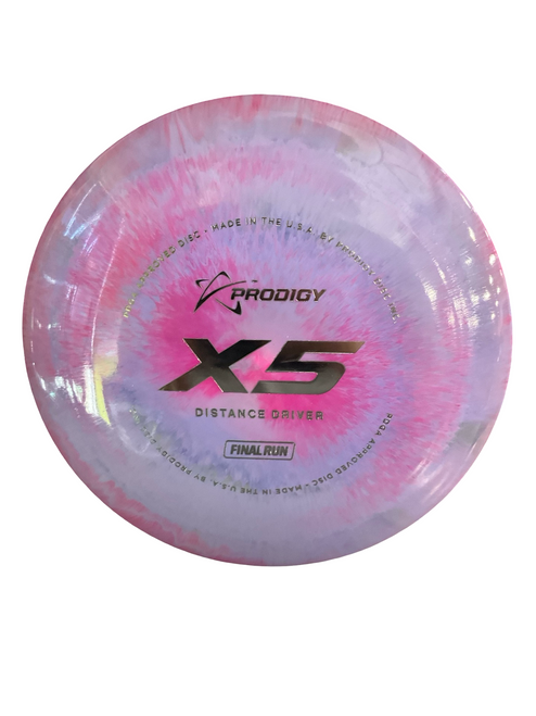 Vist Large View of Product Image Which is Used Prodigy X5 Disc Golf Driver Pink