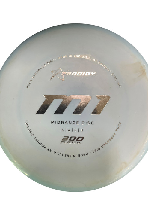 Vist Large View of Product Image Which is Used Prodigy M1 Disc Golf Mid Range Sky Blue