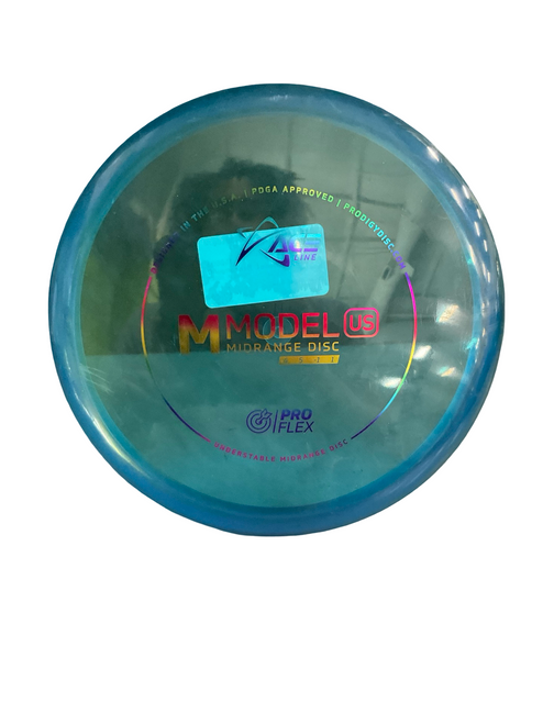 Vist Large View of Product Image Which is Used Prodigy M MODEL Disc Golf Mid Range Royal Blue