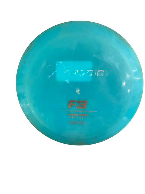 Vist Large View of Product Image Which is Used Prodigy F3 Disc Golf Driver Carolina Blue