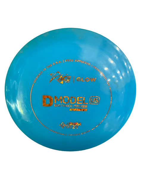 Vist Large View of Product Image Which is Used Prodigy D MODEL Disc Golf Driver Carolina Blue